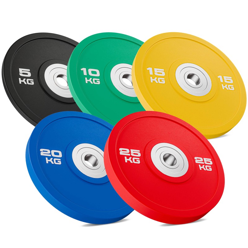 Набір бамперних блінів для олімпійської штанги UpForm 150 kg