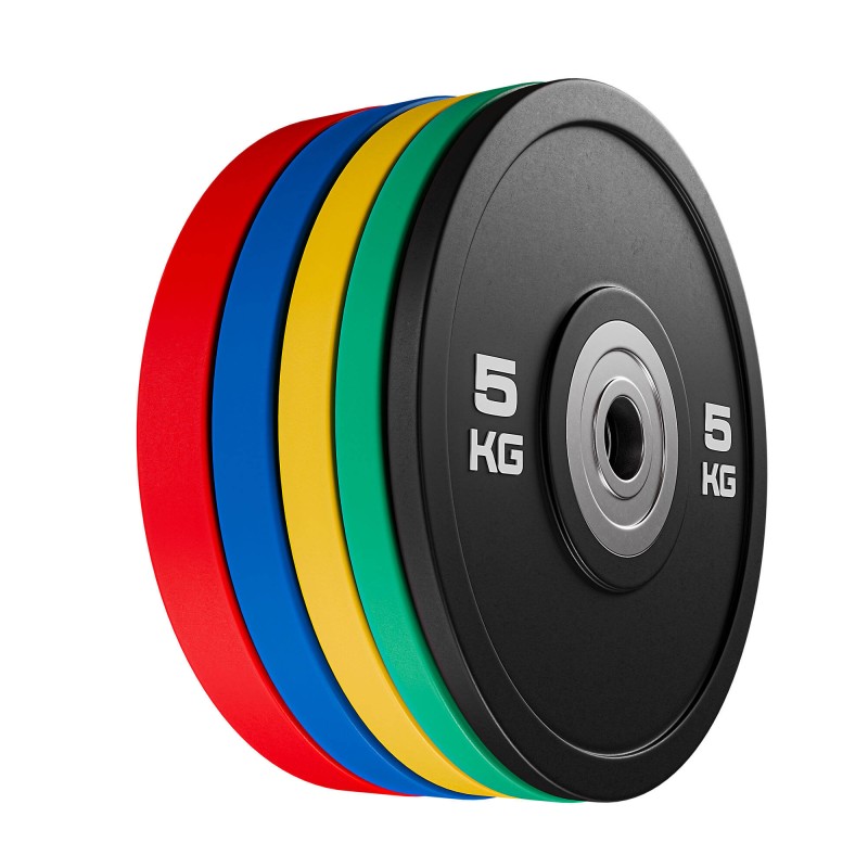 Набір бамперних блінів для олімпійської штанги UpForm 150 kg