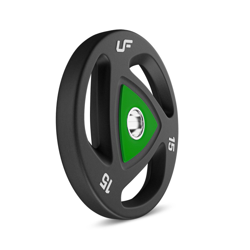 Олімпійський диск поліуретановий 15 кг UpForm