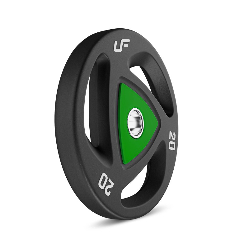 Блін для олімпійської штанги поліуретановий UpForm 20кг