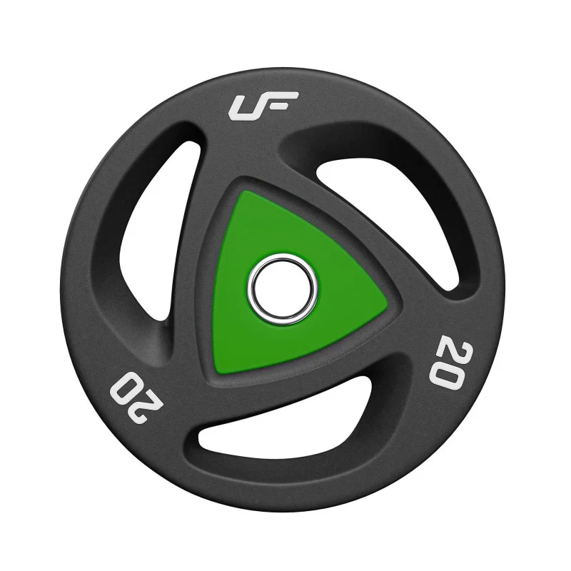 Олімпійський диск поліуретановий 20 кг UpForm
